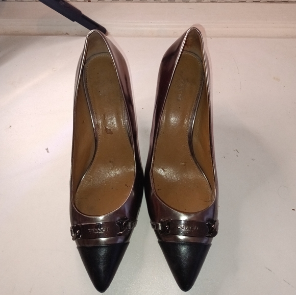 Coach Bowery heels size 8.5 - Picture 2 of 2